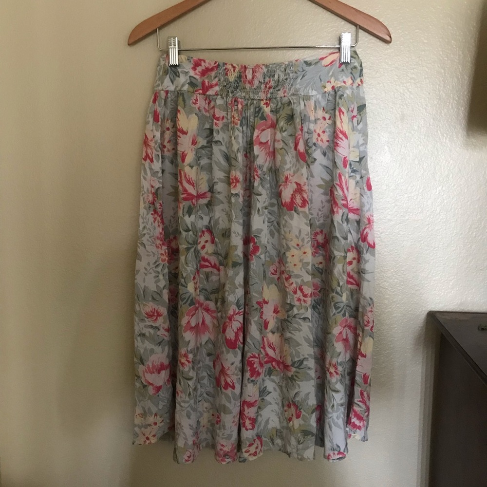 Ecote from Urban Outfitters Floral Midi Dress